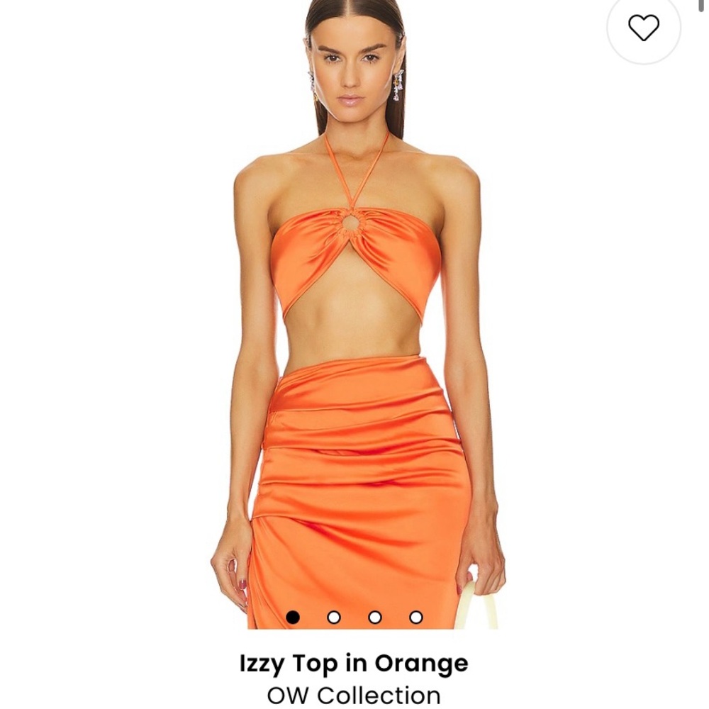 OW Collection Izzy Top in Orange
